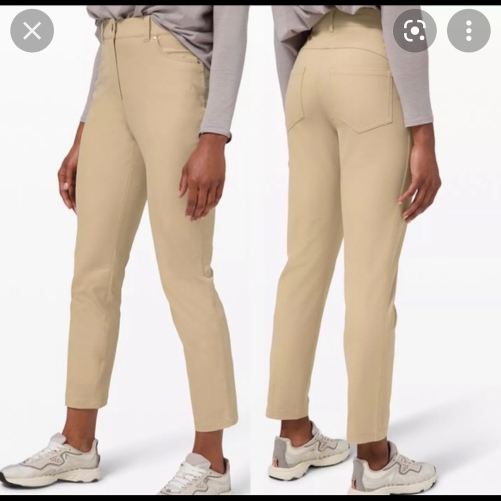 Lululemon City Sleek 5 Pocket Pant 7/8